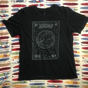 Black Jordan Tee LARGE